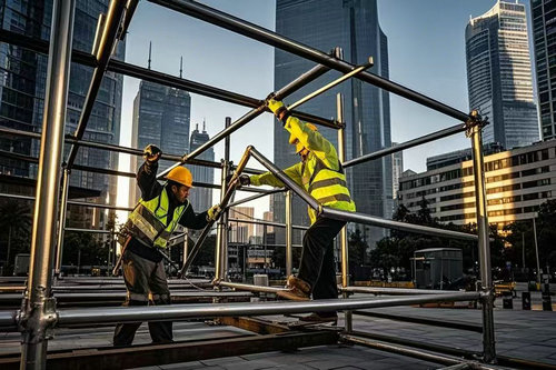 鄭州戶外開(kāi)業(yè)慶典桁架搭建的抗風(fēng)措施有哪些?